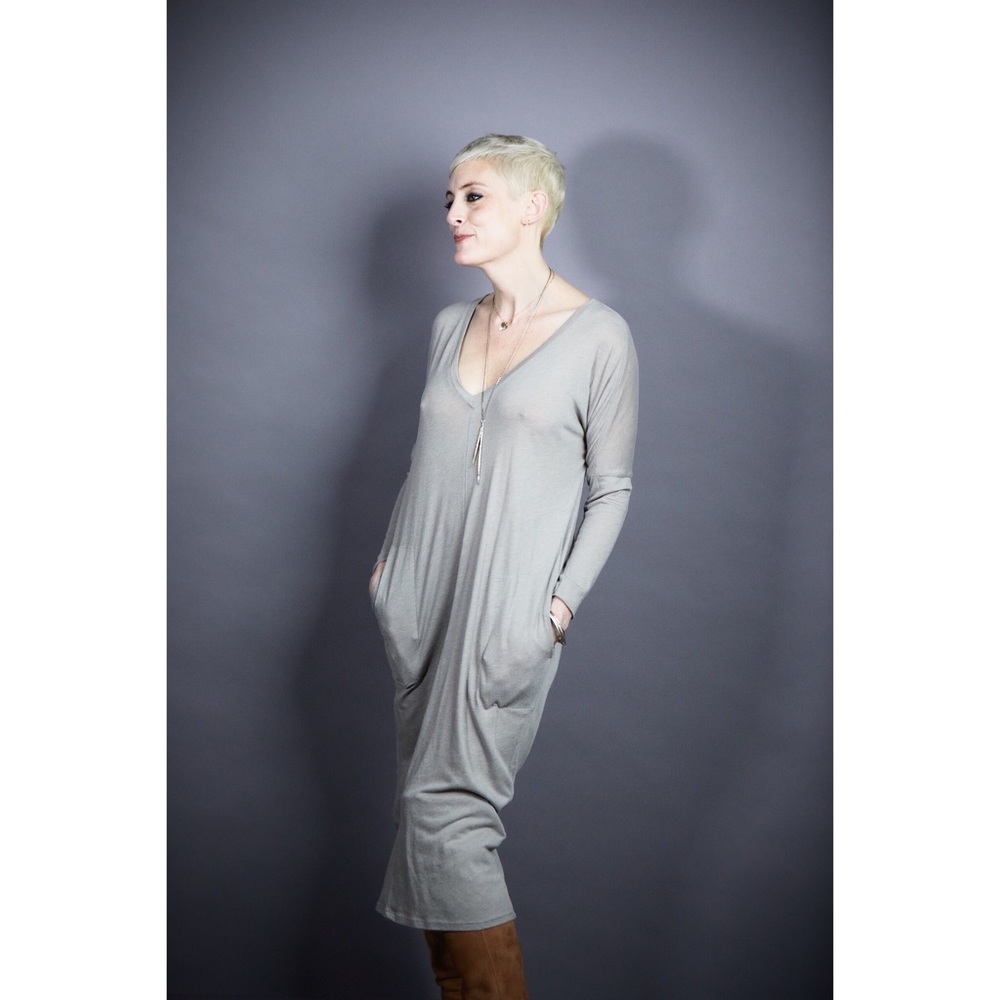Raquel Allegra Grey Dress 💋
